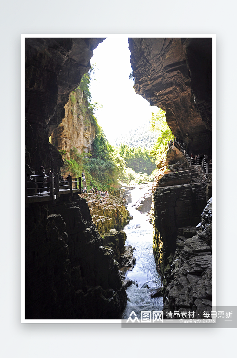 秀丽湖北恩施风景摄影图素材