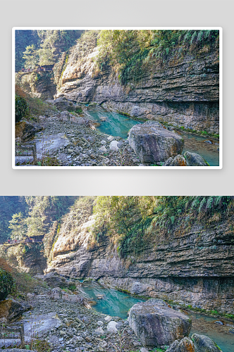 秀丽湖北恩施风景摄影图