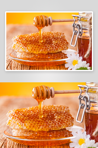 美味蜂蜜美食摄影图片
