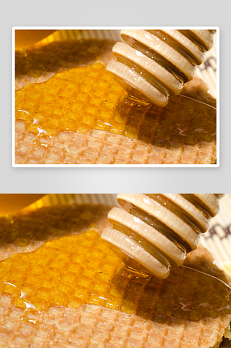 美味蜂蜜美食摄影图片