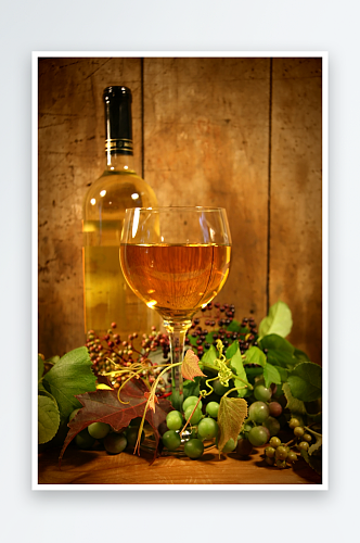 葡萄酒酒水饮品摄影图