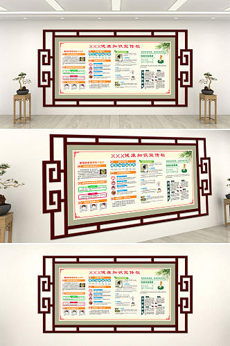 预防病毒健康知识宣传栏