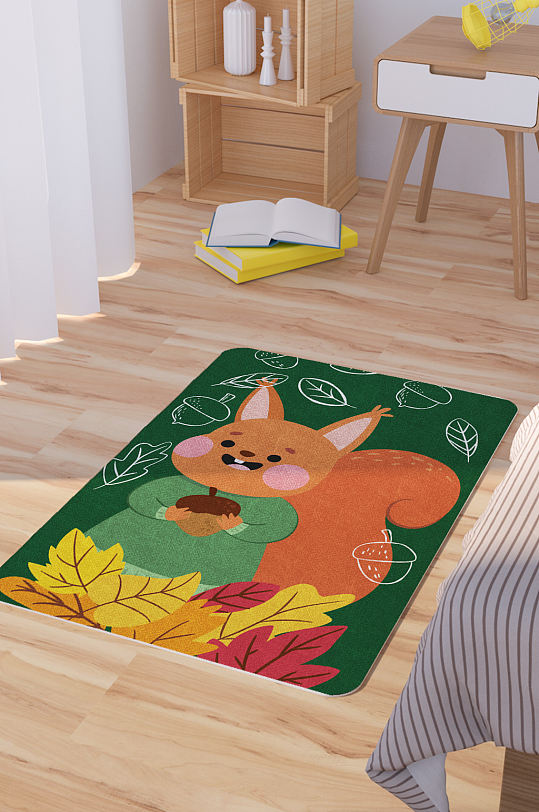 更多可爱地垫图片高清素材库模板大全