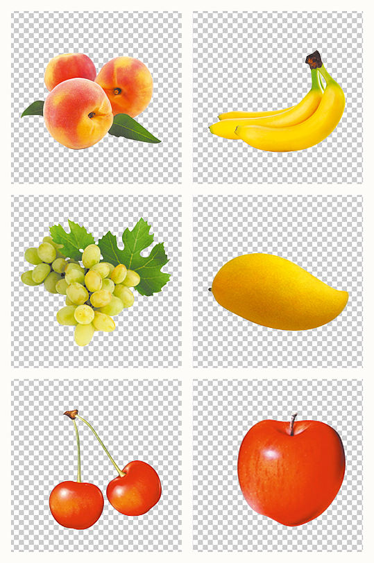 健康美味水果摄影免扣素材合集