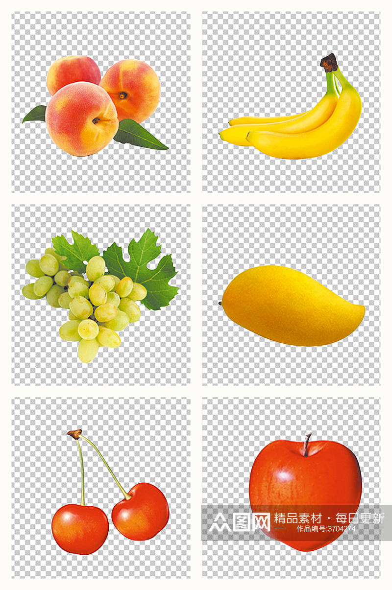 健康美味水果摄影免扣素材合集素材