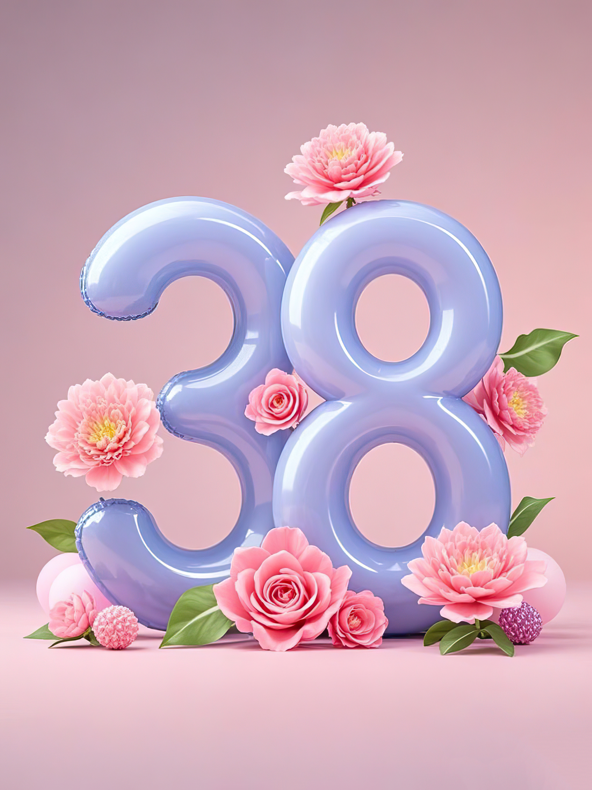 AI数字艺术38妇女节女神节背景素材