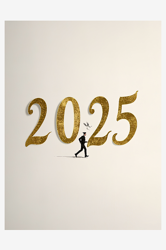AI数字艺术2025蛇年水墨海报