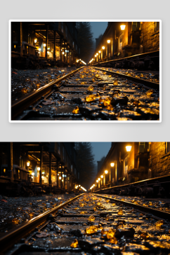数字艺术火车交通工具摄影图
