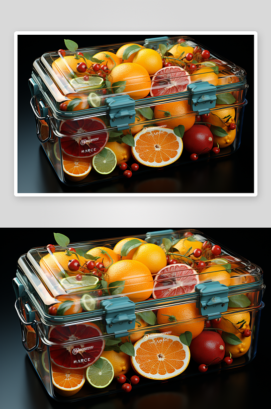 数字艺术新鲜蔬菜水果摄影图
