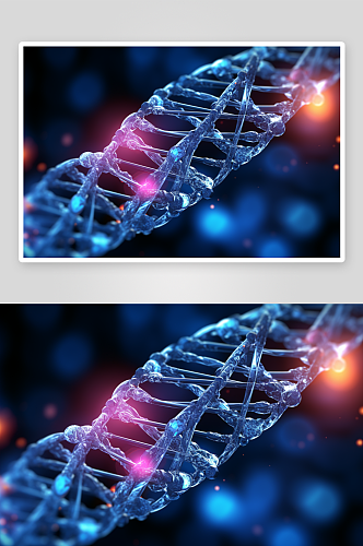 数字艺术DNA基因细胞