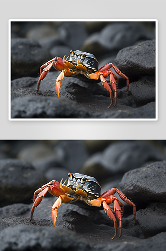 数字艺术螃蟹动物