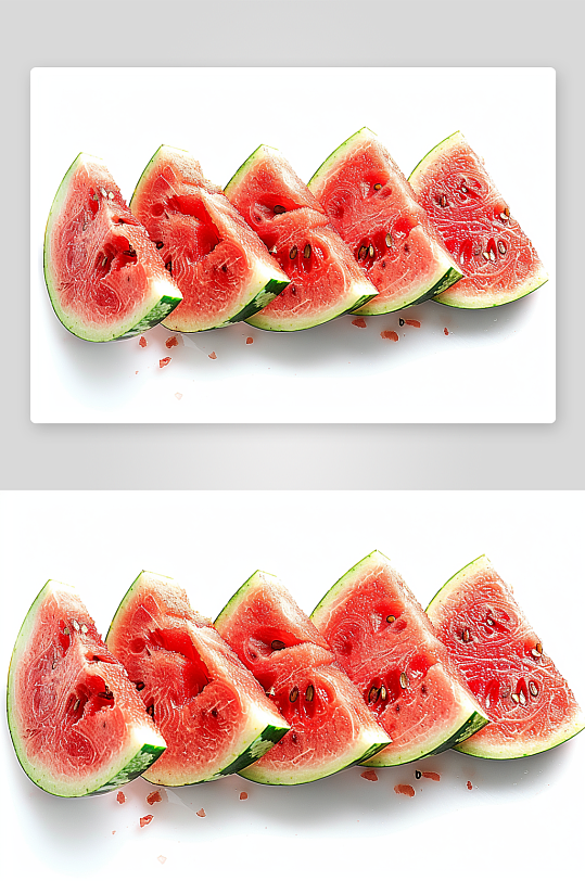 数字艺术美味西瓜水果