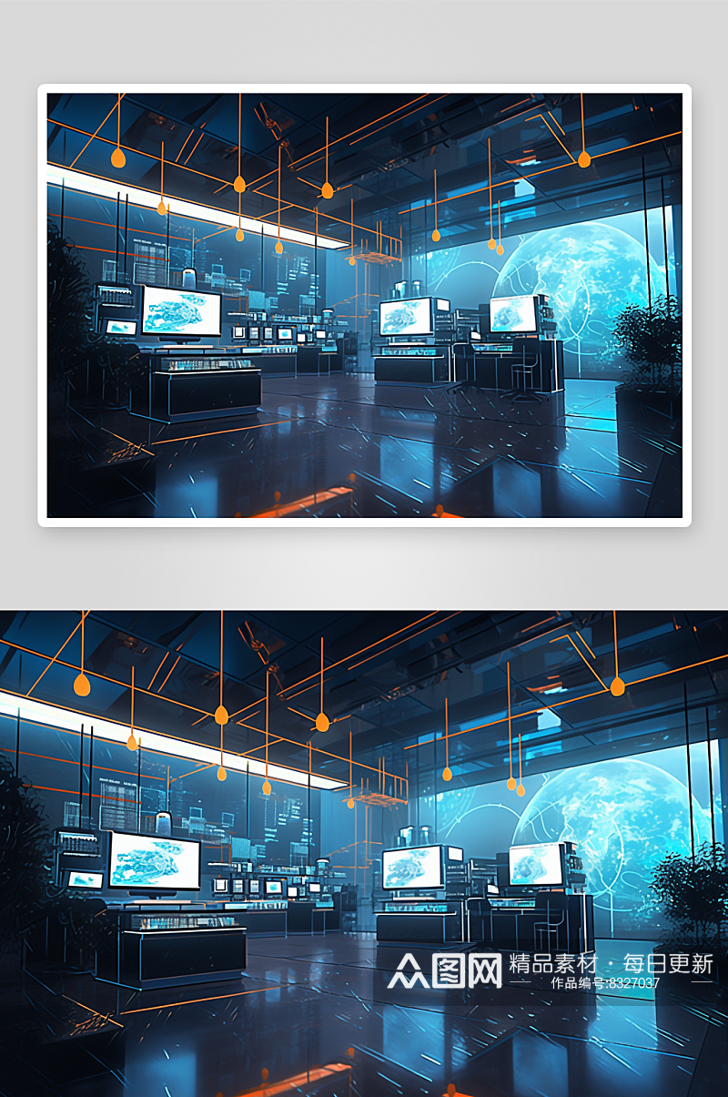 数字艺术控制台设备素材