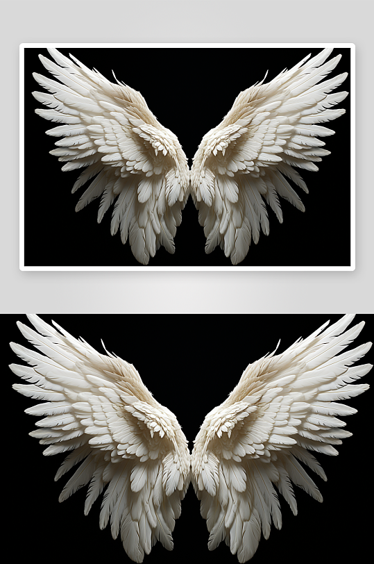 数字艺术美丽翅膀图片