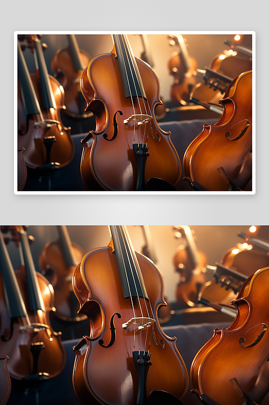 数字艺术小提琴乐器图片
