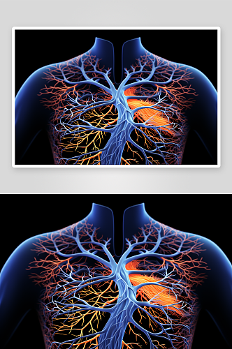 数字艺术人体解剖图图片