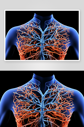 数字艺术人体解剖图图片