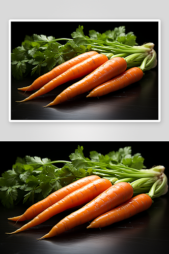 数字艺术红萝卜图片