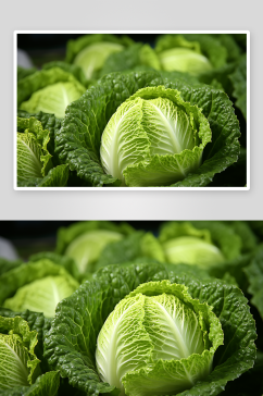 数字艺术白菜蔬菜