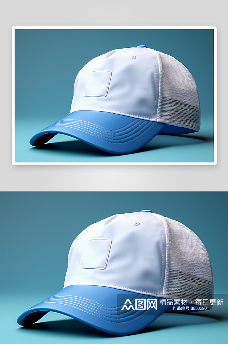 数字艺术遮阳帽帽子图片素材