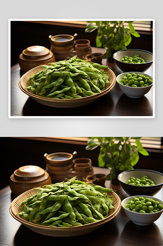 数字艺术豌豆蔬菜图片