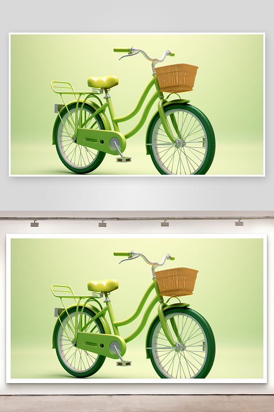 数字艺术自行车车辆图片