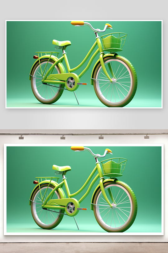 数字艺术自行车车辆图片