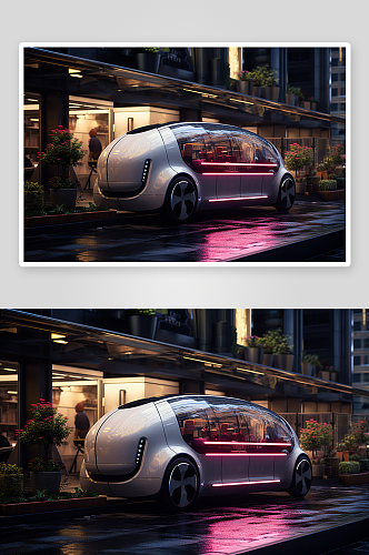 未来科技感智能汽车