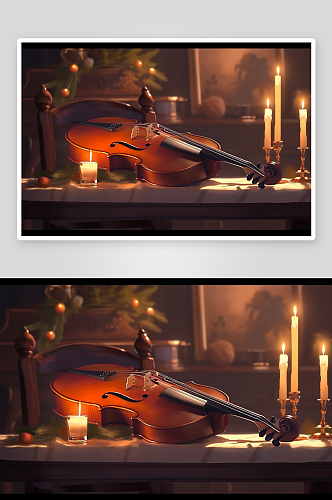 唯美漂亮的小提琴背景