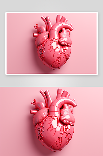 高清人体器官心脏元素