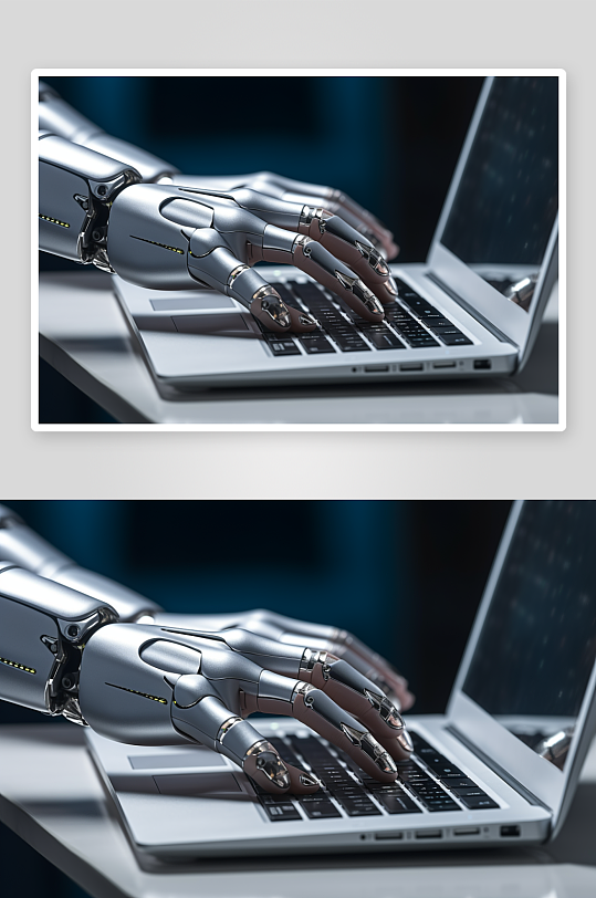 未来科技感机械手臂