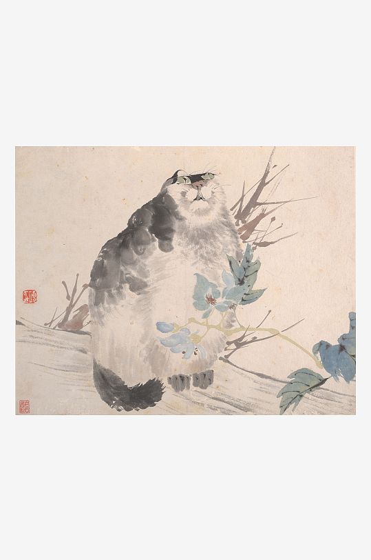 高清复古花卉植物图片