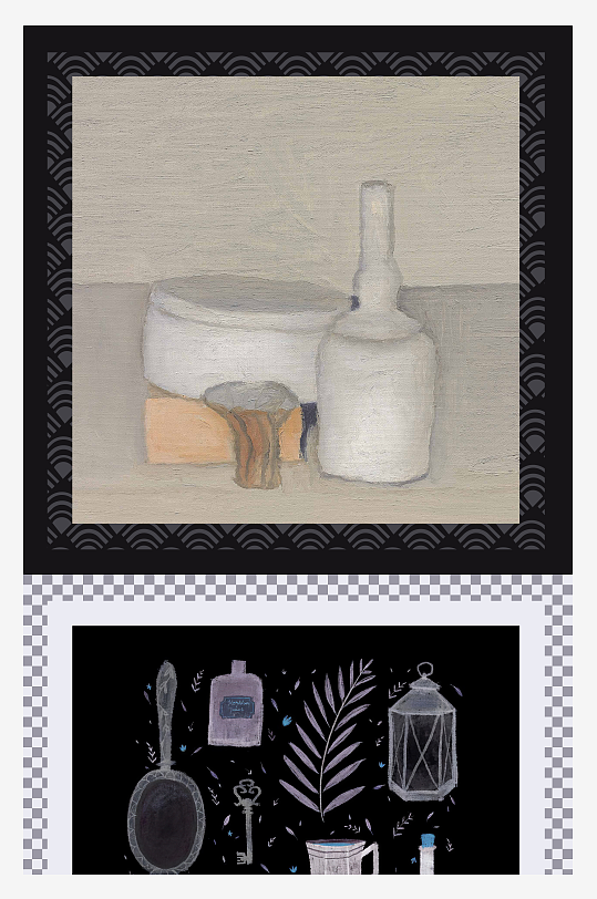 中式大气玄关装饰画