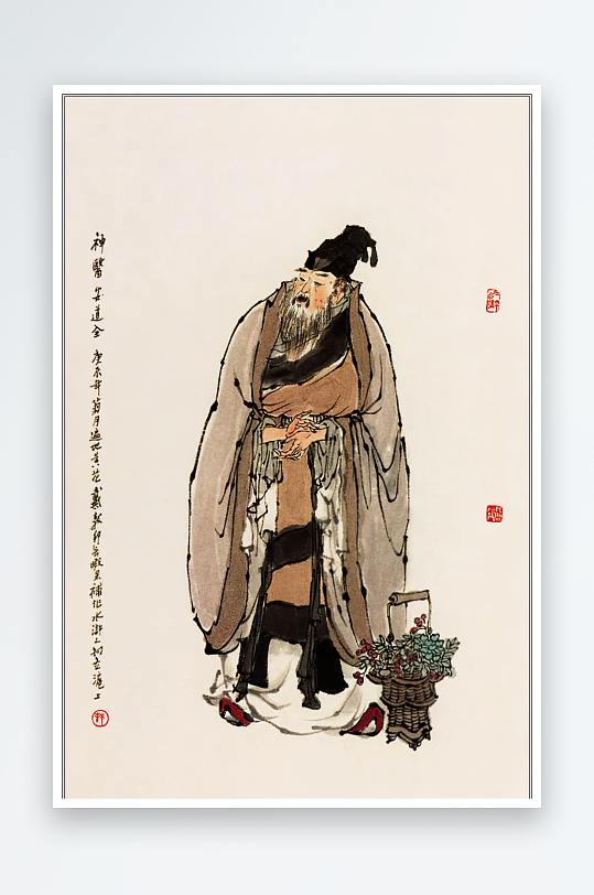 高清水浒人物中式装饰画-众图网