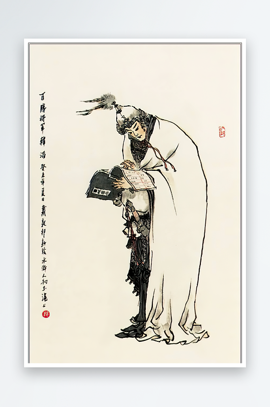 高清水浒人物中式装饰画-众图网