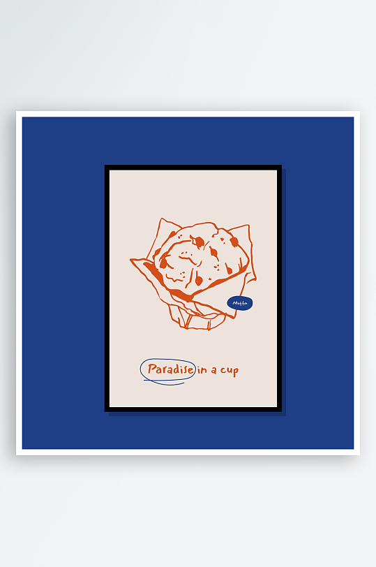 创意矢量食物装饰画-众图网