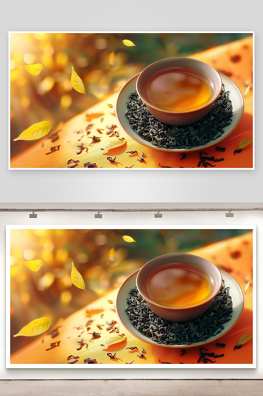 创意美味茶水摄影-众图网