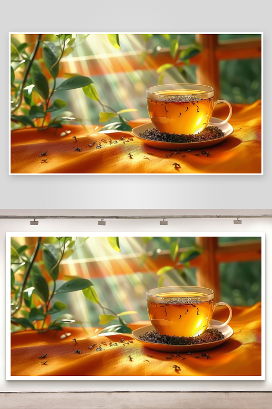 创意美味茶水摄影-众图网