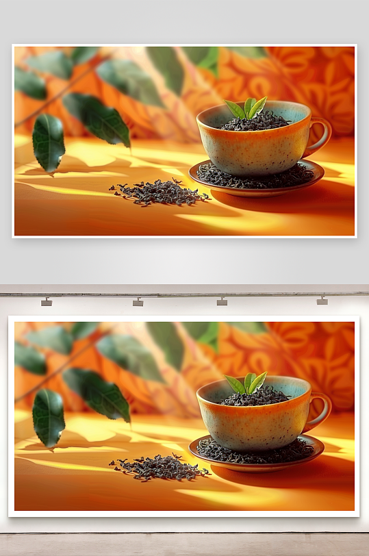 创意美味茶水摄影-众图网