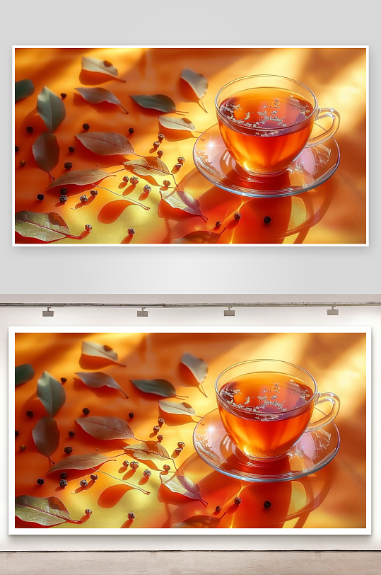 创意美味茶水摄影-众图网