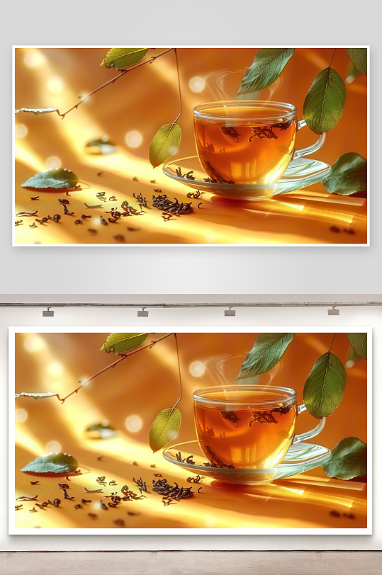 创意美味茶水摄影-众图网