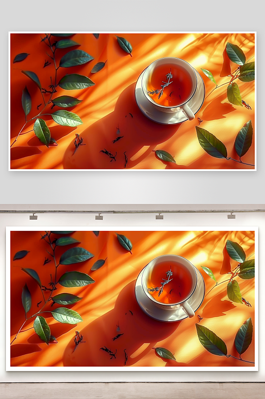 创意美味茶水摄影-众图网