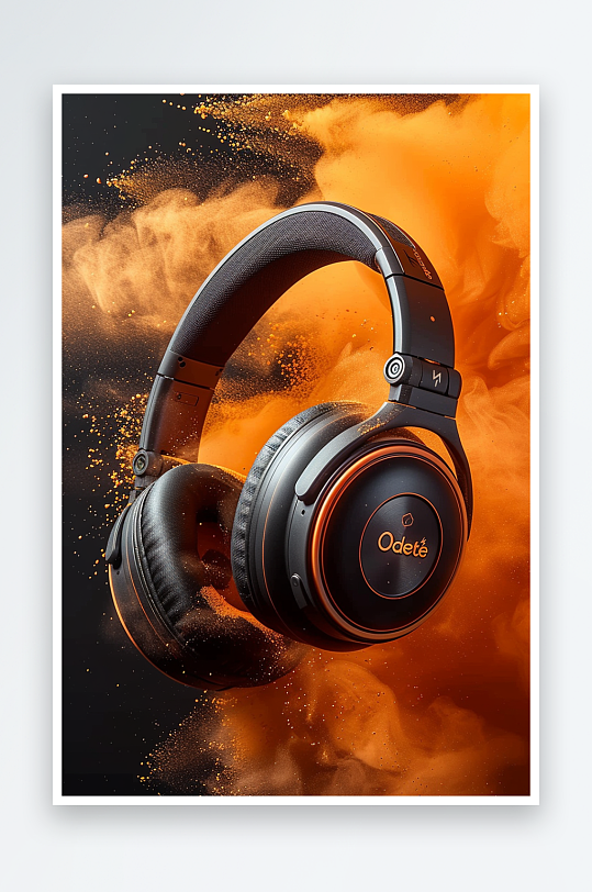 创意头戴式耳机摄影-众图网