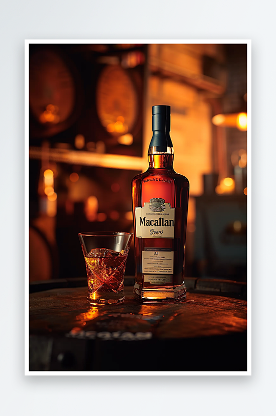 美味威士忌洋酒摄影-众图网