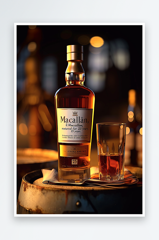 美味威士忌洋酒摄影-众图网