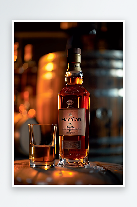 美味威士忌洋酒摄影-众图网