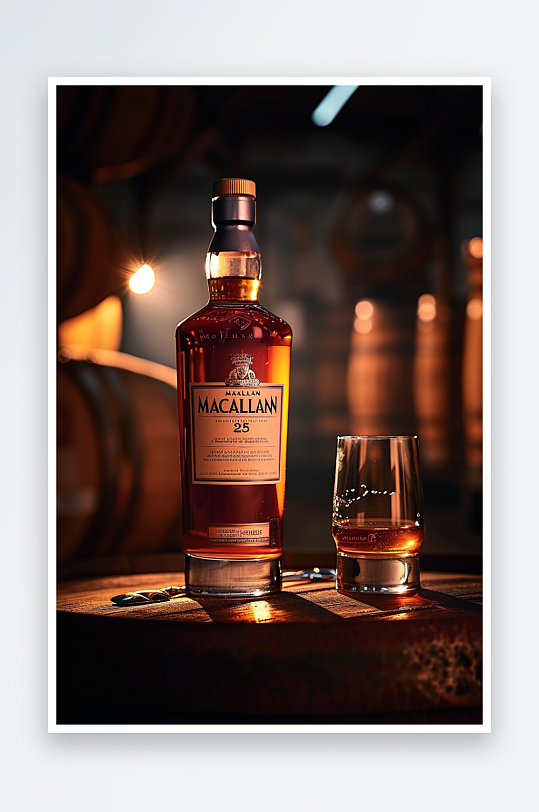 美味威士忌洋酒摄影-众图网
