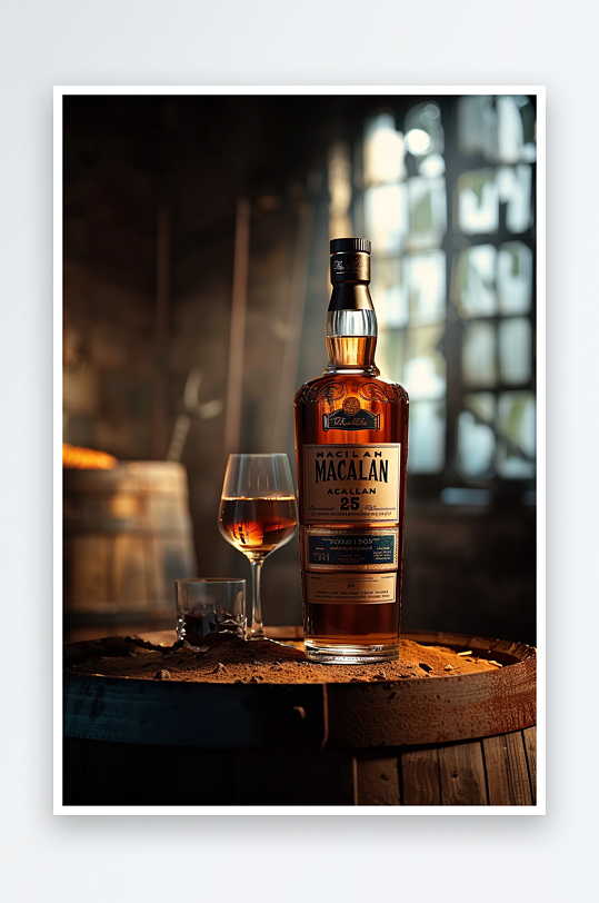 美味威士忌洋酒摄影-众图网