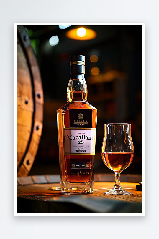 美味威士忌洋酒摄影-众图网
