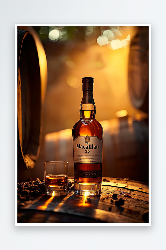 美味威士忌洋酒摄影-众图网